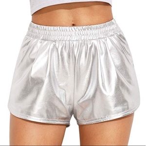 Women’s Metallic Shorts